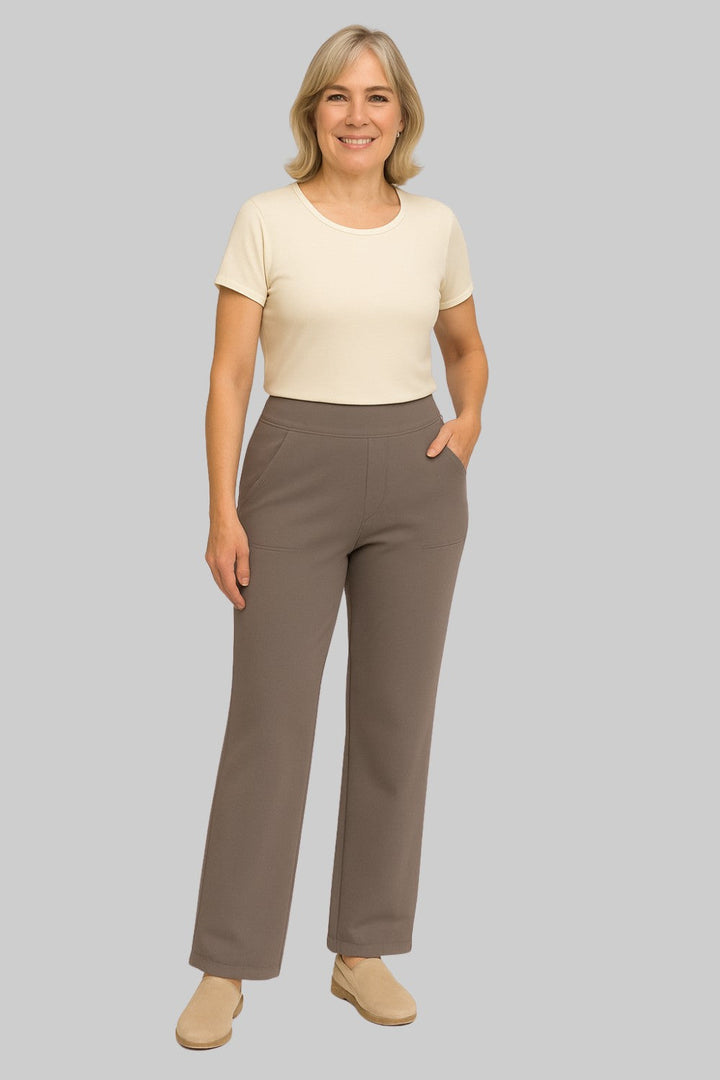 Calista | Damen Weit-Leg Hosen für Freizeit