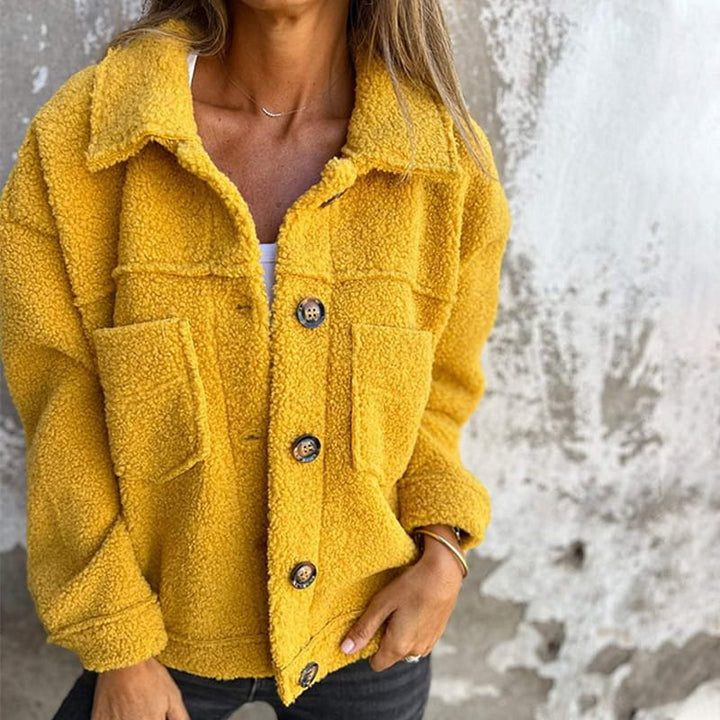 Verena | Stylische Taillierte Jacke mit Knöpfen - Elle Zürich