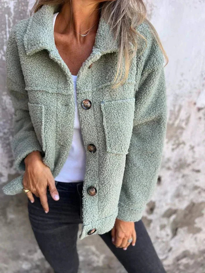 Verena | Stylische Taillierte Jacke mit Knöpfen - Elle Zürich