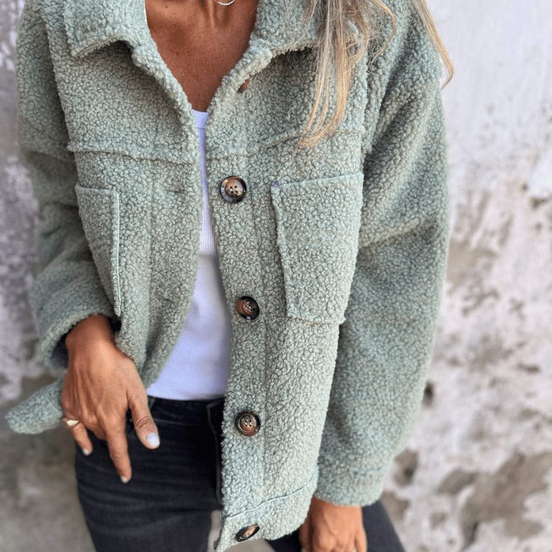 Verena | Stylische Taillierte Jacke mit Knöpfen - Elle Zürich