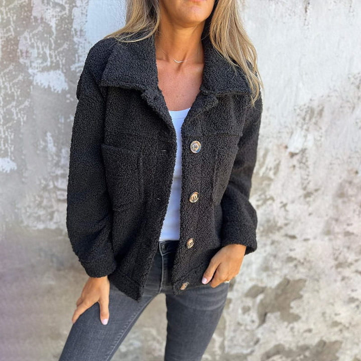 Verena | Stylische Taillierte Jacke mit Knöpfen - Elle Zürich