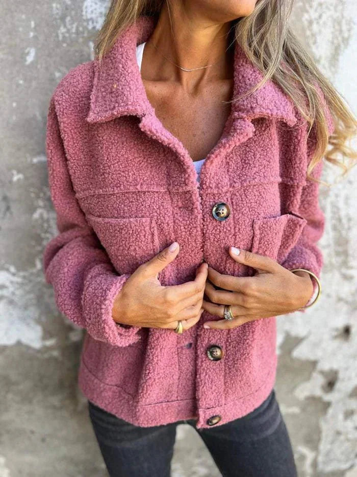 Verena | Stylische Taillierte Jacke mit Knöpfen - Elle Zürich