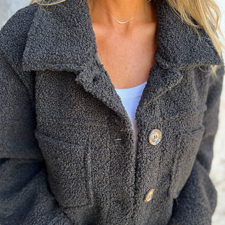Verena | Stylische Taillierte Jacke mit Knöpfen - Elle Zürich