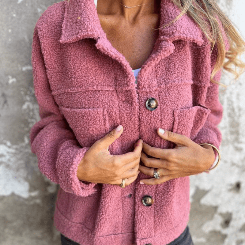 Verena | Stylische Taillierte Jacke mit Knöpfen - Elle Zürich