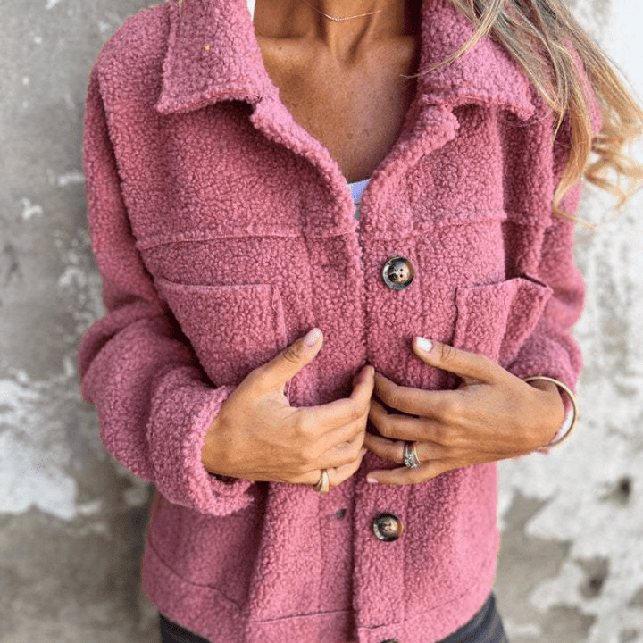 Verena | Stylische Taillierte Jacke mit Knöpfen - Elle Zürich